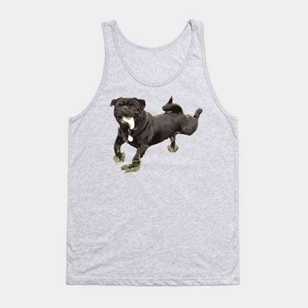 the dog drooled - vector image Tank Top by ngoclucbkhn